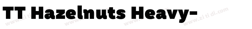 TT Hazelnuts Heavy字体转换 TT Hazelnuts Heavy字体转换